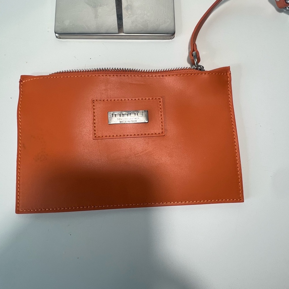 Tumi Bold Orange Wristlet